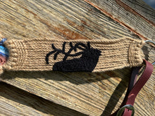 Load image into Gallery viewer, Elk or Bear Silhouette Mohair Breast Collar and Cinch