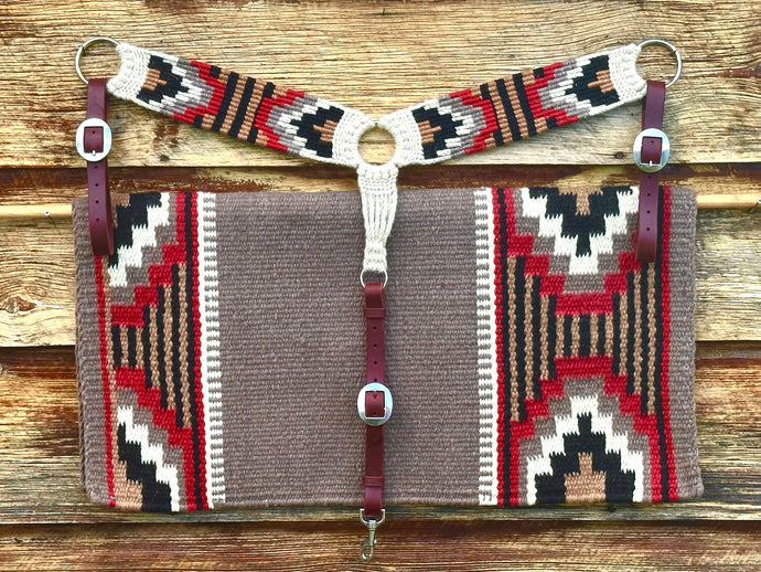 Wool Blanket & Mohair Breast Collar