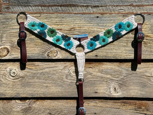 Sunflower Mohair Breast Collar