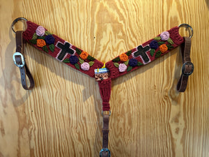 Custom Mohair Breast Collar