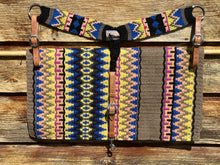 Load image into Gallery viewer, Colorful Wool Blanket &amp; Mohair Breast Collar
