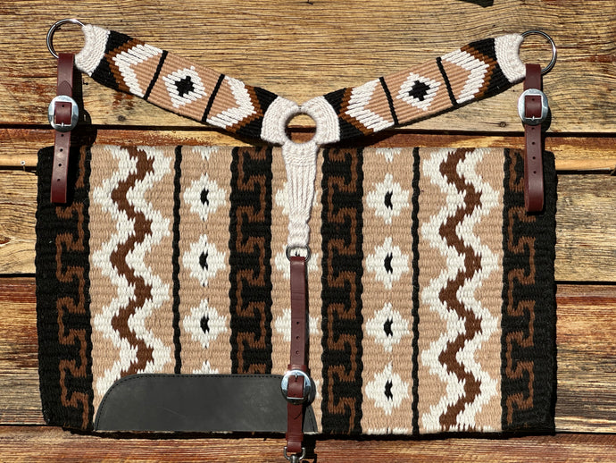Desert Wool Blanket & Mohair Breast Collar
