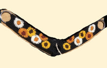 Load image into Gallery viewer, Sunflower Black Mohair Breast Collar