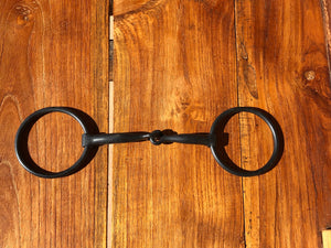 Iron Ring Snaffle Bit