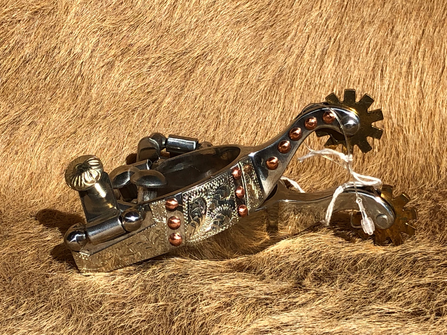 Youth Copper Dot Spurs