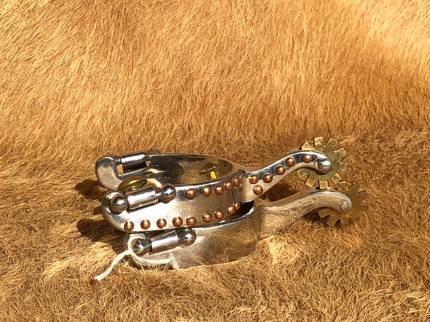 Youth Copper Dot Spurs