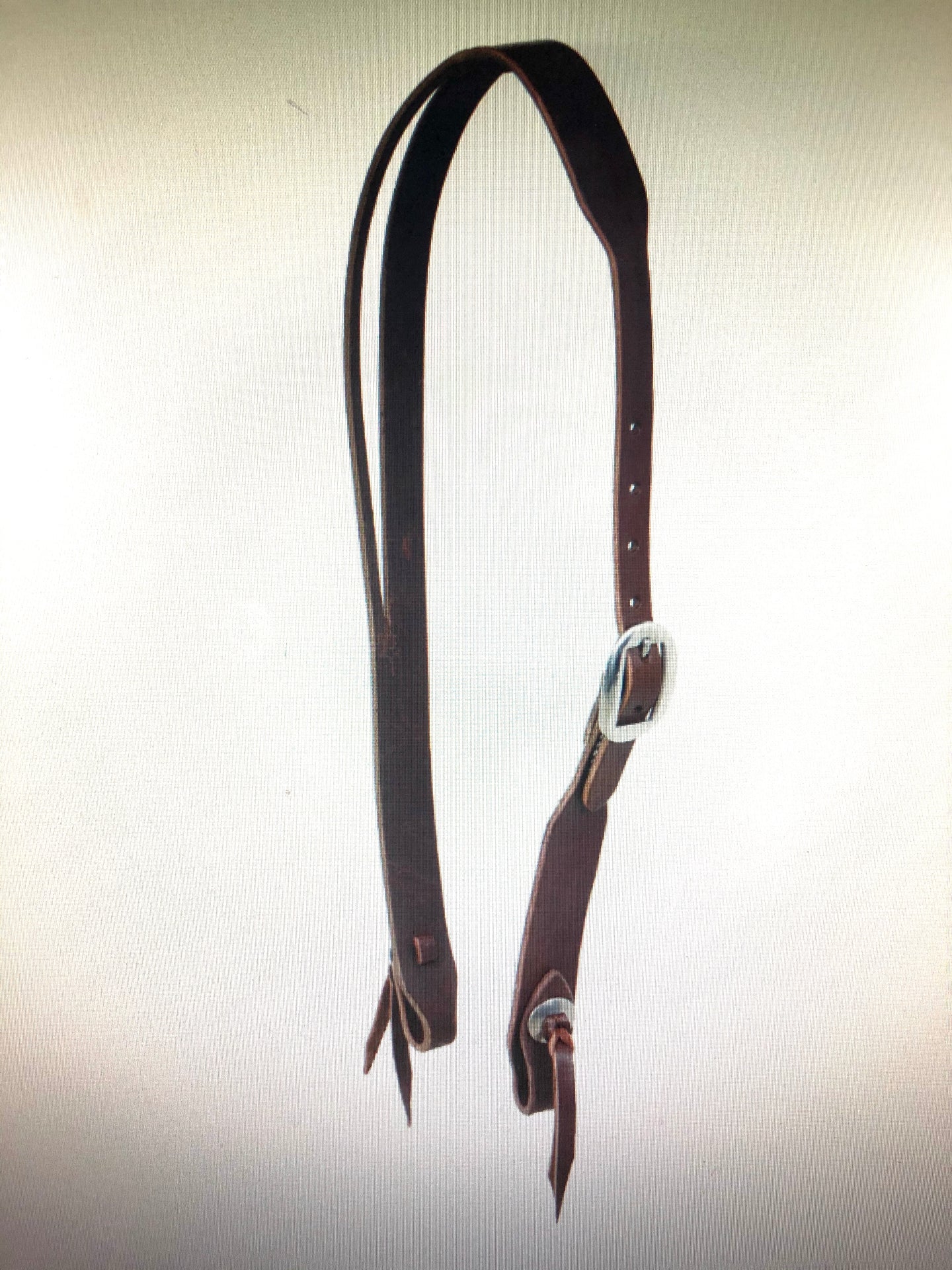 Split Ear Latigo Leather Headstall