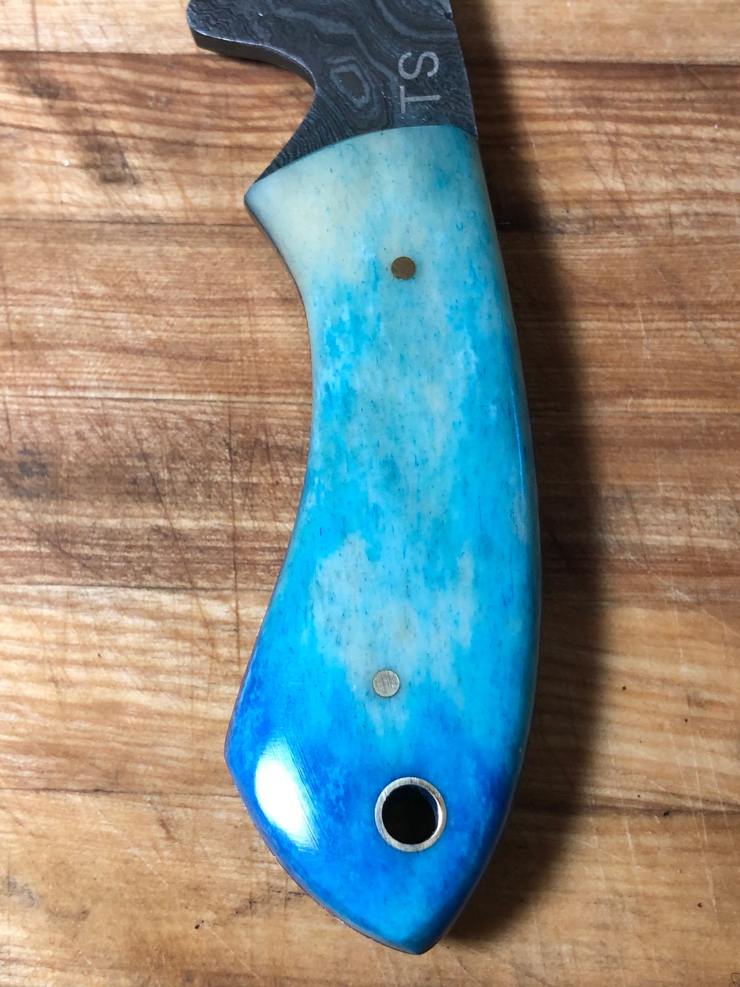 Damascus Cowboy Knife
