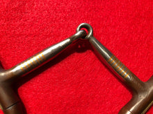 Load image into Gallery viewer, Weighted D-Ring Snaffle Bit