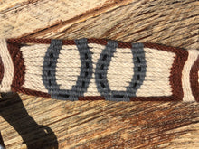 Load image into Gallery viewer, Horseshoe Mohair Breast Collar