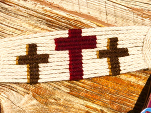 Triple Cross Mohair Breast Collar