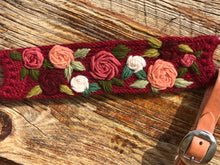Load image into Gallery viewer, Run For The Roses Mohair Breast Collar