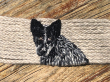 Load image into Gallery viewer, Custom Puppy Portrait Mohair Breast Collar