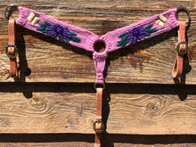 Load image into Gallery viewer, Peace Lilly Mohair Breast Collar