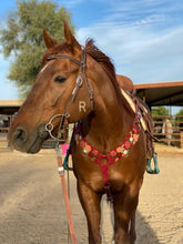 Load image into Gallery viewer, Run For The Roses Mohair Breast Collar