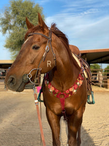 Run For The Roses Mohair Breast Collar