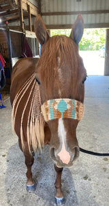 Mohair Bronc Noseband