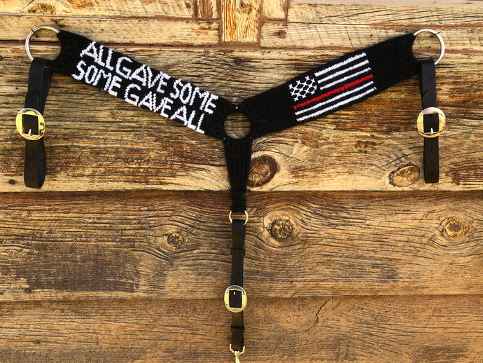 Firefighter Mohair Breast Collar