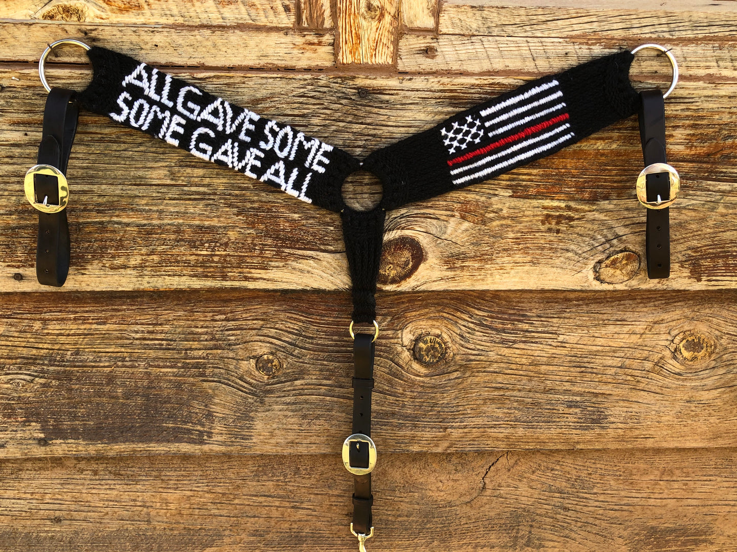 Firefighter Mohair Breast Collar