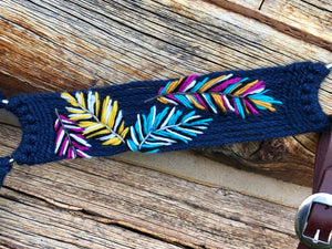 Custom Mohair Breast Collar