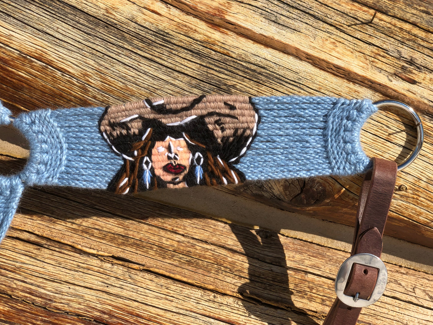 Custom Mohair Breast Collar