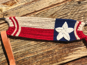 Texas Flag Mohair Breast Collar