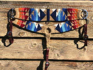 Colorful Mohair Breast Collar