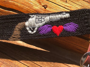 Custom Mohair Breast Collar
