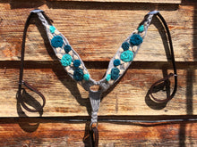 Load image into Gallery viewer, Run For The Roses Mohair Breast Collar