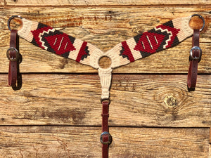 Navajo Chief Design Mohair Breast Collar