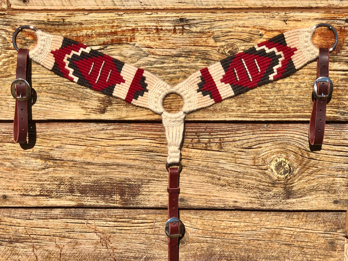 Navajo Chief Design Mohair Breast Collar