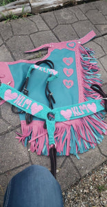 Custom Mohair Breast Collar