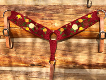 Load image into Gallery viewer, Run For The Roses Mohair Breast Collar