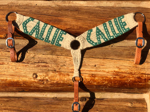 Name And/Or Brand Mohair Breast Collar