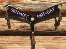 Load image into Gallery viewer, SHIT ‘n GET Mohair Breast Collar