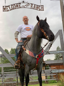 US Plus Flags Mohair Breast Collar