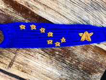 Load image into Gallery viewer, Alaska Flag Mohair Pulling Collar
