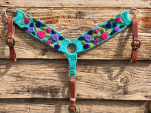 Load image into Gallery viewer, Run For The Roses Mohair Breast Collar