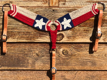 Load image into Gallery viewer, Texas Flag Mohair Breast Collar