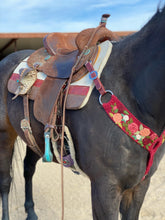 Load image into Gallery viewer, Run For The Roses Mohair Breast Collar