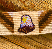 Load image into Gallery viewer, Embroidered Eagle Mohair Breast Collar