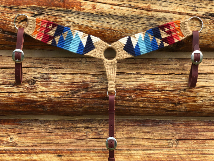 Colorful Mohair Breast Collar