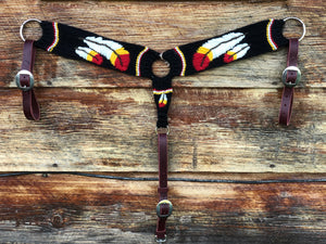Feather Mohair Breast Collar