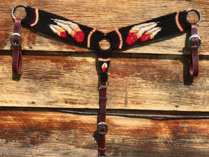 Feather Mohair Breast Collar