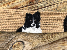Load image into Gallery viewer, Custom Puppy Portrait Mohair Breast Collar