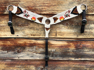 Custom Mohair Breast Collar