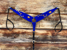 Load image into Gallery viewer, Alaska Flag Mohair Pulling Collar