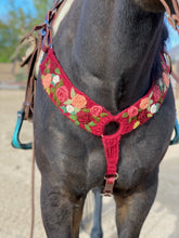 Load image into Gallery viewer, Run For The Roses Mohair Breast Collar